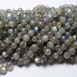 Meihan Natural A+ Labradorite 6mm Beads for Jewelry Making