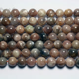 Meihan 10mm Sunstone Smooth Round Loose Beads for Jewelry Making