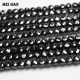 Meihan 4.2mm Spinel Faceted Square Loose Gemstone Beads Set