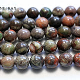 Meihan 8mm Flower Agate Round Beads Set for Jewelry Making