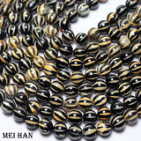 Meihan 8mm 10mm Ancient Tibet Dzi Agate Beads Charms Stones
