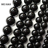 Meihan A Tourmaline 4-10mm Round Loose Beads Gem Stone DIY