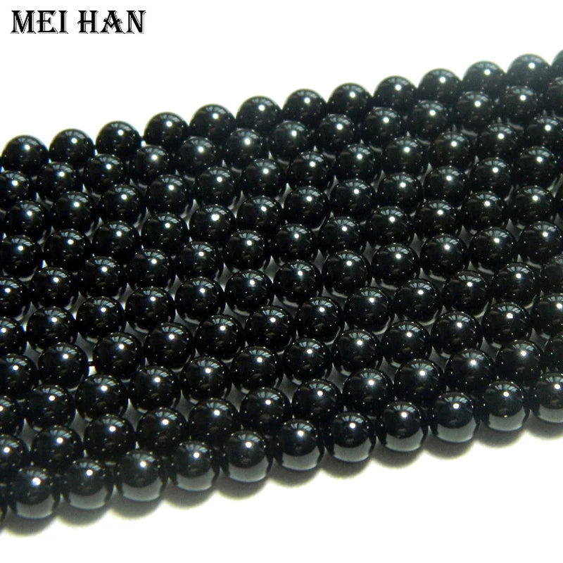 Meihan Natural A+ Spinel 4mm-10mm Round Beads for Jewelry Making