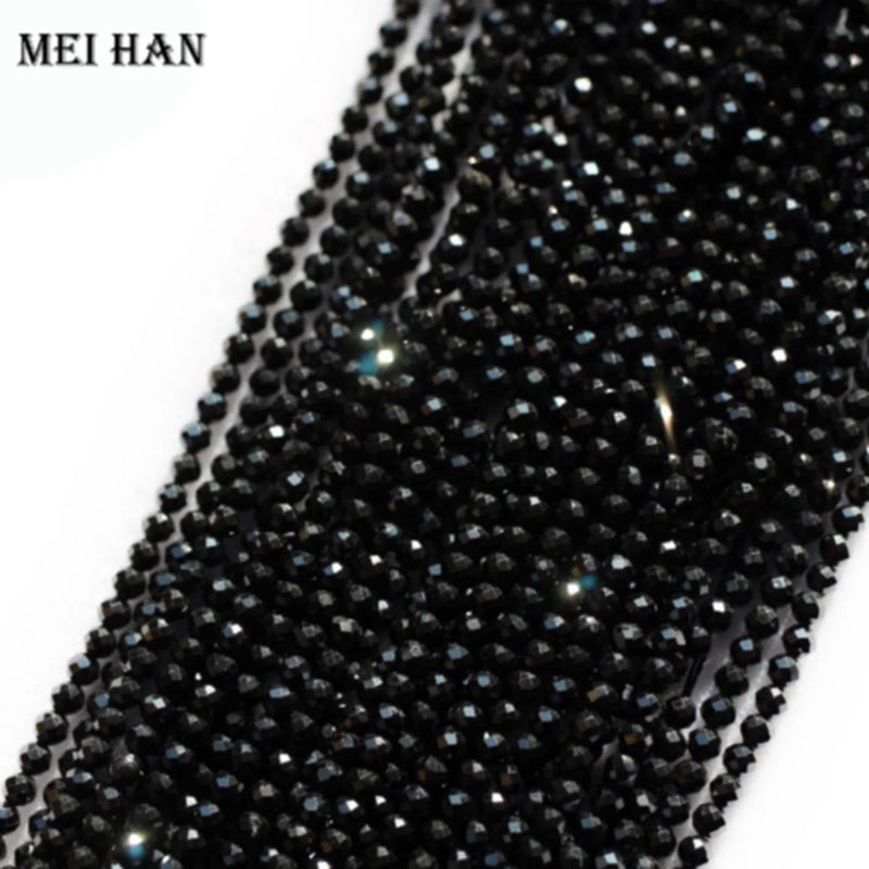 Meihan 2mm Spinel Faceted Round Loose Beads Charm Gem Stone Set
