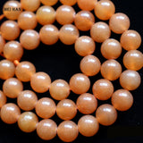 6mm 8mm 10mm Red Aventurine Smooth Round Beads for Jewelry Making