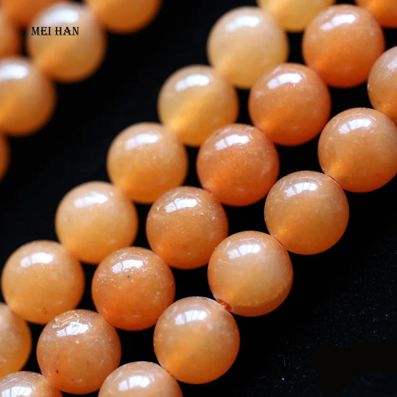 6mm 8mm 10mm Red Aventurine Smooth Round Beads for Jewelry Making