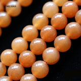 6mm 8mm 10mm Red Aventurine Smooth Round Beads for Jewelry Making