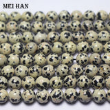 Meihan 8mm 10mm 12mm Dalmatine Beads for DIY Jewelry