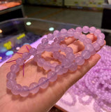 Meihan Lavender Chalcedony Round Beads for DIY Jewelry Making