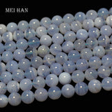 Meihan 10mm Lace Agate Chalcedony Round Loose Beads for Jewelry Making