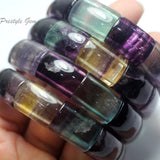 Meihan Natural Colorful Fluorite Bracelet for DIY Jewelry Making