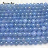 Meihan Freeshipping 8mm Natural Chalcedony Round Loose Beads