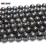 Meihan Natural 6mm 8mm 10mm Astrophylite Hornblende Beads
