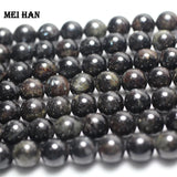 Meihan Natural 6mm 8mm 10mm Astrophylite Hornblende Beads