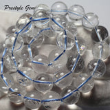 Meihan Natural Azeztulite Crystal Beads for Jewelry Making