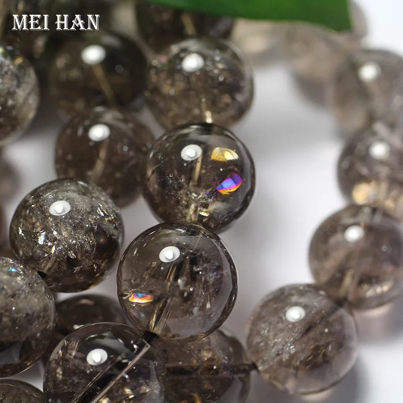Meihan Azeztulite Quartz Beads for Bracelet Making