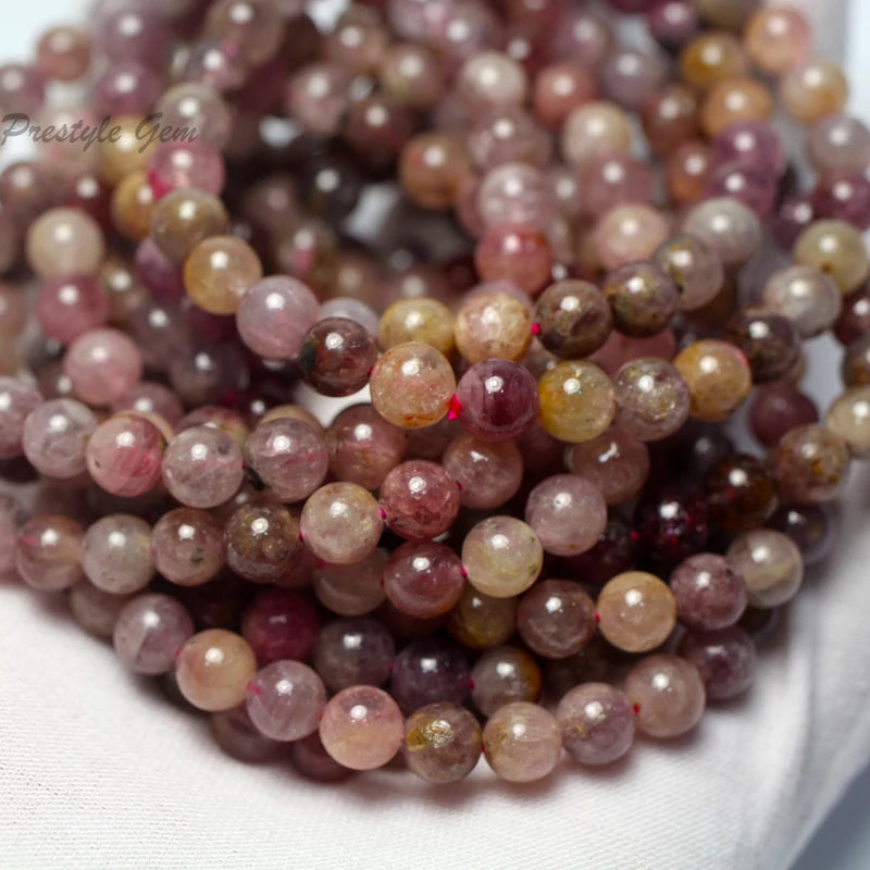 Colorful Spinel Smooth Round Beads for Jewelry Making