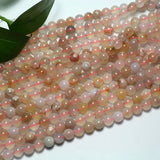 Meihan 8mm Sakura Cherry Blossom Agate Beads for Jewelry Making