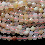 Meihan 8mm Sakura Cherry Blossom Agate Beads for Jewelry Making