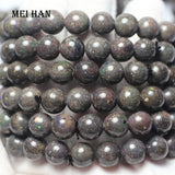Meihan Natural A++ Australian Opal Smooth Round Gemstone Beads