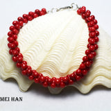 Meihan Red Coral Bracelet - Jewelry Making
