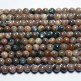 Meihan 6mm Sunstone Smooth Round Loose Beads for Jewelry Making