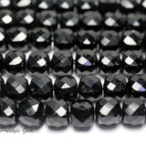 Meihan 8mm Tourmaline Cube Beads for Jewelry Making