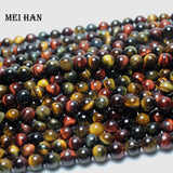 Colorful Tiger Eye Stone 8mm Beads for Jewelry Making