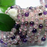 Natural A++ Crystal Quartz Round Beads for Jewelry Making