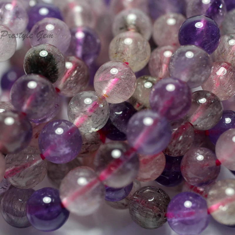 Natural A++ Crystal Quartz Round Beads for Jewelry Making