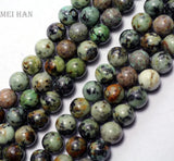 Meihan Natural African Turquoise 8mm 10mm Loose Gem Stone Beads