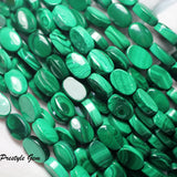 Malachite Oval Shape 8*12mm Loose Beads Stone for Jewelry Making