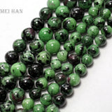 Meihan Ruby Zoisite 6-12mm Charms Loose Beads for Jewelry Making