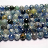 Meihan 6mm Kyanite Smooth Beads for Jewelry Making DIY
