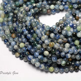 Meihan Natural Kyanite 6mm Smooth Round Beads for DIY Jewelry