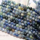 Meihan Natural Kyanite 6mm Smooth Round Beads for DIY Jewelry