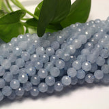 Meihan 6mm 8mm Brazil Aquamarine Beads for Bracelet DIY