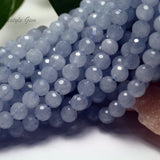 Meihan 6mm 8mm Brazil Aquamarine Beads for Bracelet DIY