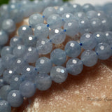 Meihan 6mm 8mm Brazil Aquamarine Beads for Bracelet DIY