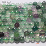 Natural Fluorite Beads for Jewelry Making