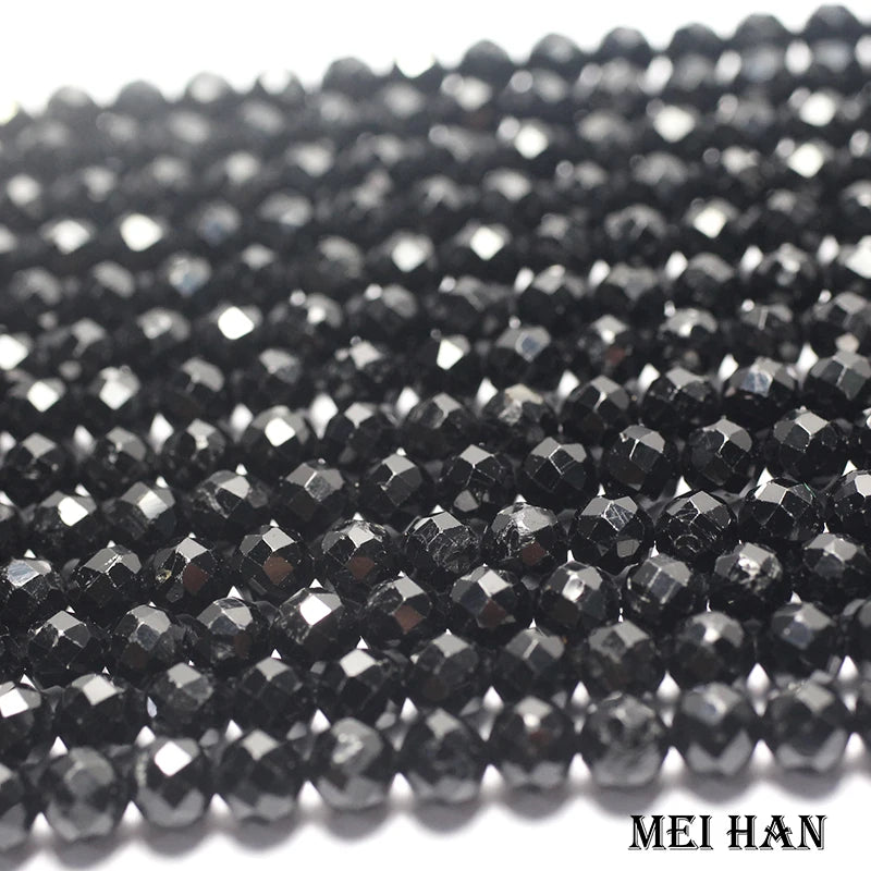 Meihan 5-5.5mm Spinel Faceted Round Loose Beads for Jewelry Making