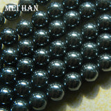 Meihan 8mm Spinel Smooth Round Beads for Jewelry Making