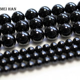 Meihan 8mm Spinel Smooth Round Beads for Jewelry Making
