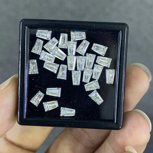 Meisidian 5X3X2mm Moissanite Diamond VVS1 D Stone Ring Material