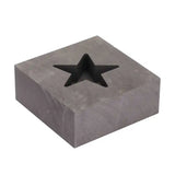 Star Shape Graphite Ingot Mold for Silver Brass Trinkets