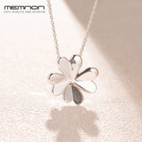925 Sterling Silver Four-Leaf Clover Necklaces for Women