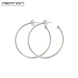 Large Hoops of Versatility Earrings 925 Sterling Silver Plata de Ley 925 Jewelry
