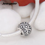 925 Sterling Silver Lattice Charms for DIY Bracelet Bangles BE153