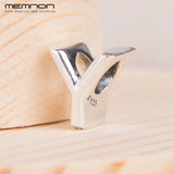 Autumn 925 Sterling Silver Letter Y Charms Beads DIY Jewelry Accessories