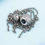 Spring Enchanted Tassel Pendant 925 Sterling Silver Charm